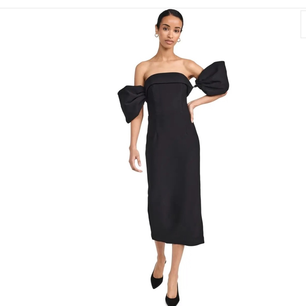 Elliatt Norma Black Strapless Dress